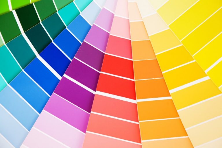 Nazwy kolorów w projektach graficznych