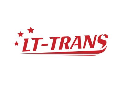 Projekt logo firmy transportowej LT-TRANS
