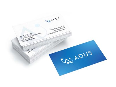 Wizytówki firmowe ADUS